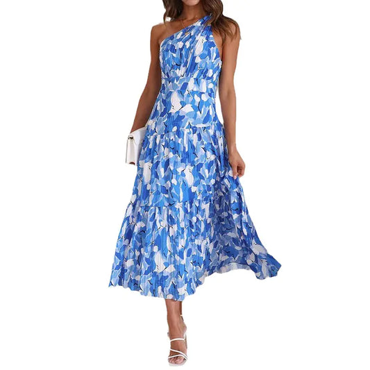 2026 Fashionable Summer Print Maxi Dress for Women